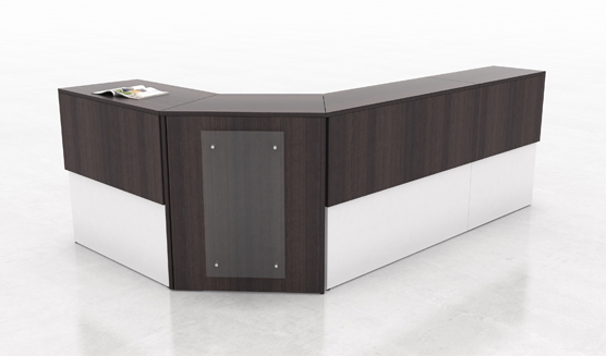 L-Shape Reception and Nurses Station