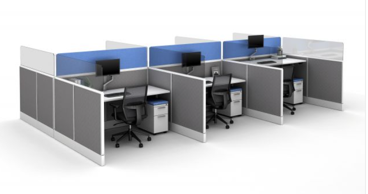 Divi with PET and mounted screens