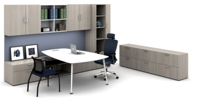 Looks Likatre with Pebble top desk